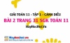 Giải bài 2 trang 31 Toán 11 tập 1 SGK Cánh Diều